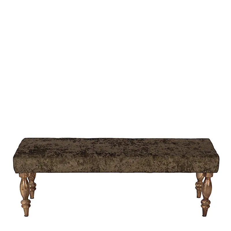Alvino Sheesham Wooden Bench - Green media 4