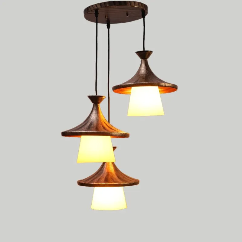Sunlit PVC Ceiling Lamp - Yellow media 4