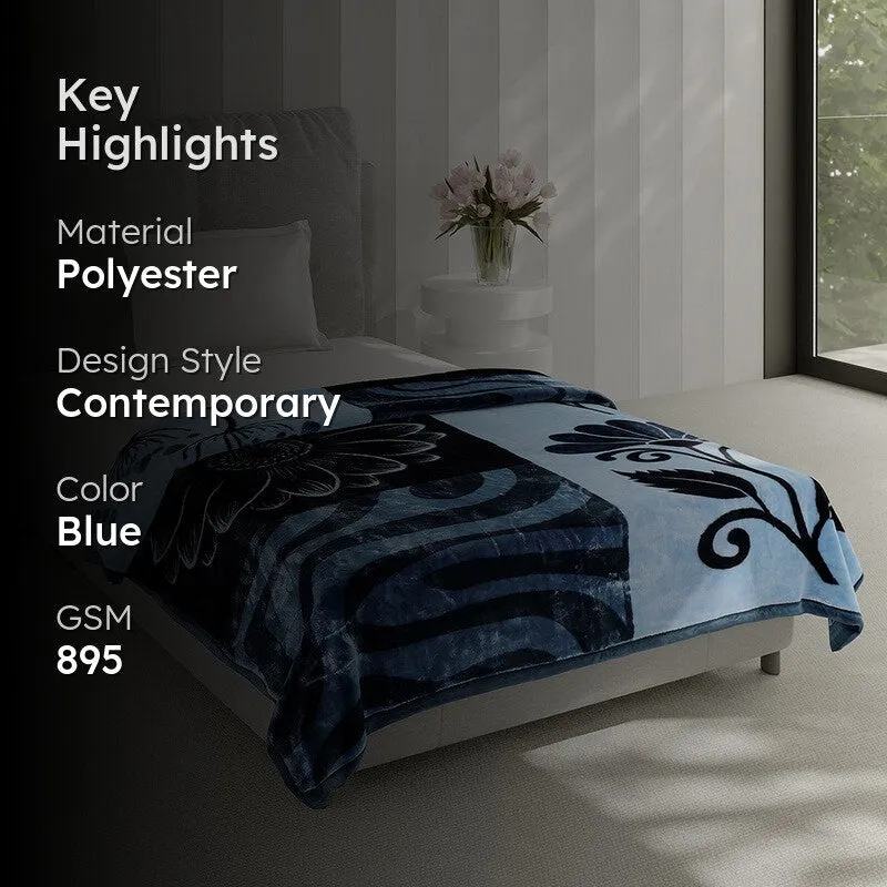 Monte Carlo Cozy Mosaic Blanket - 895 GSM media 2