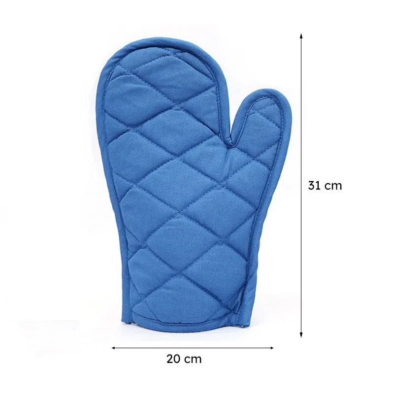 Swayam Garde Kitchen Gloves (Blue) - Set Of Two media 8