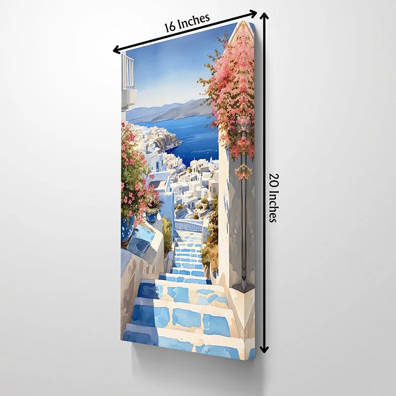Azure Steps Wall Painting media 5