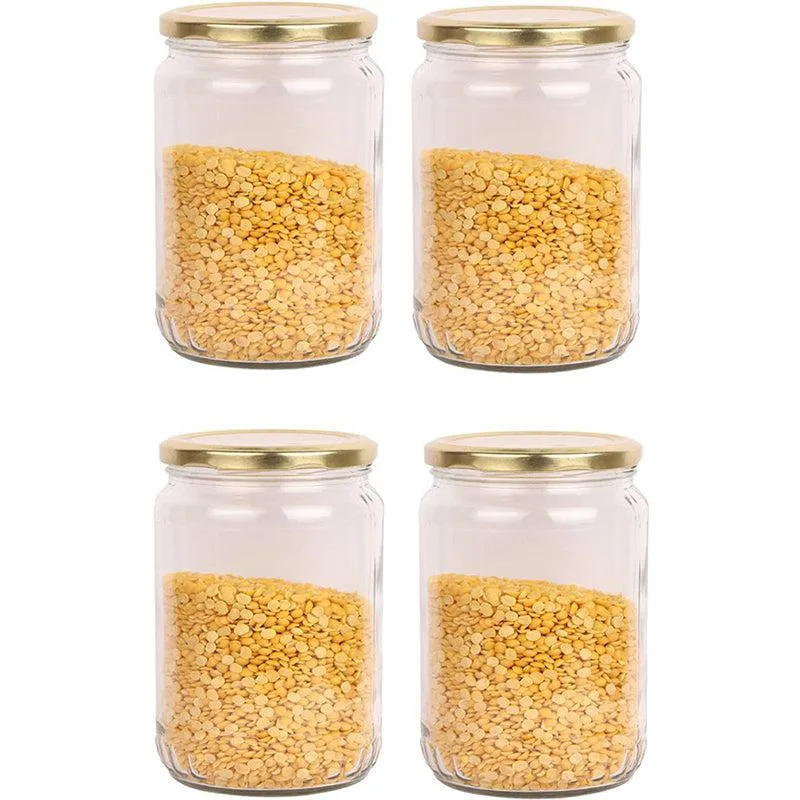 Feyre Airtight Storage Jar (1000 mL Each) - Set Of Four media 1