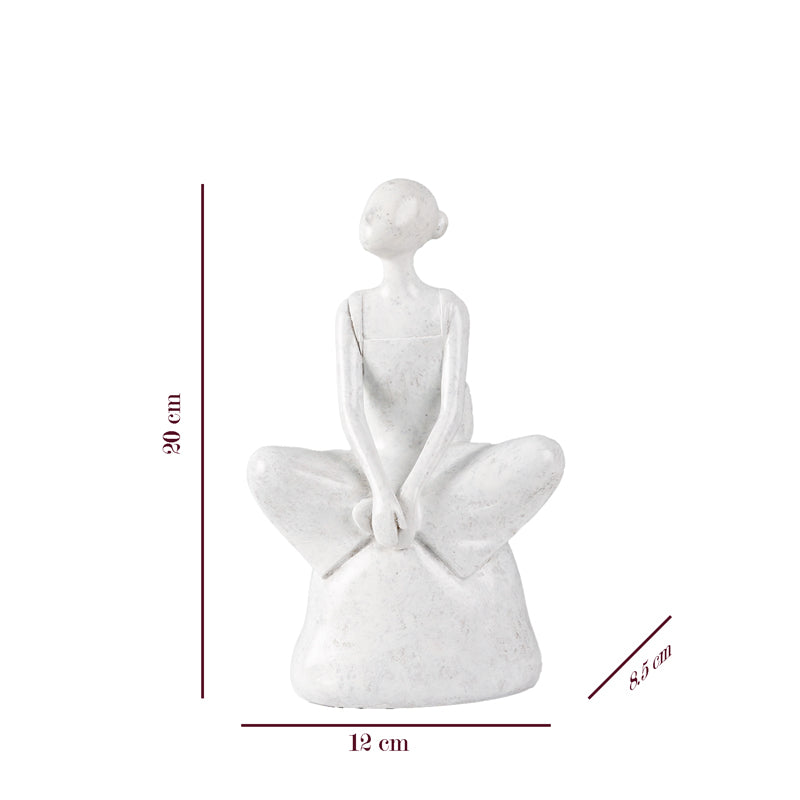 Meditative Mood Resin Showpiece media 8