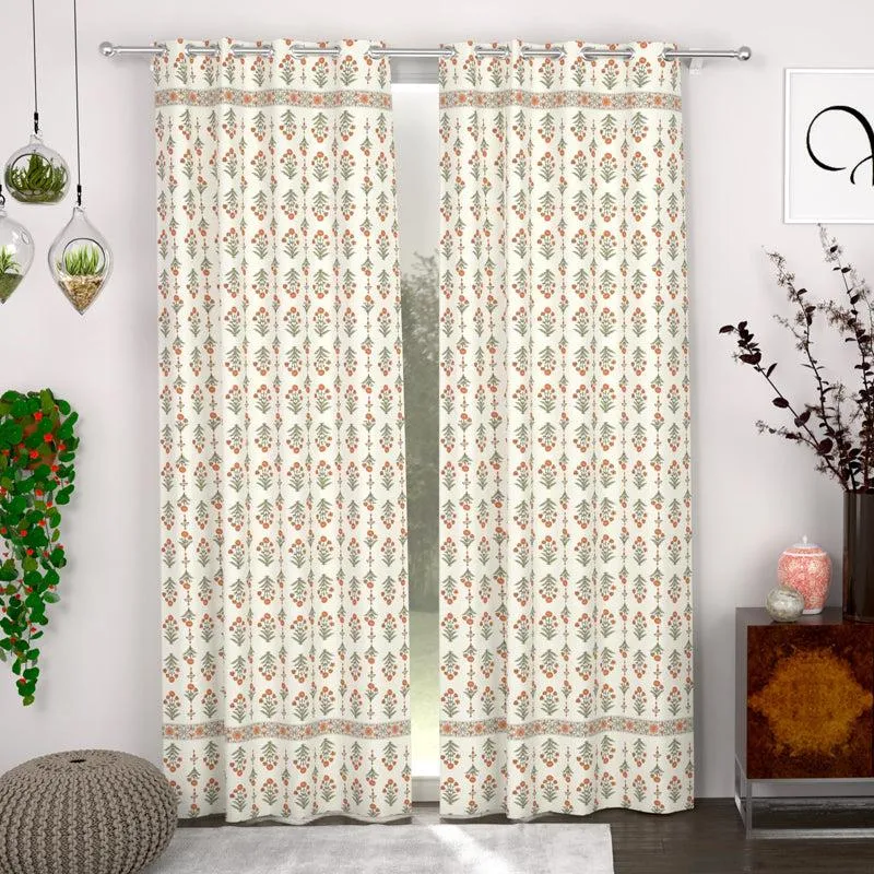 Quinn Printed Curtain - Set Of Two media 1
