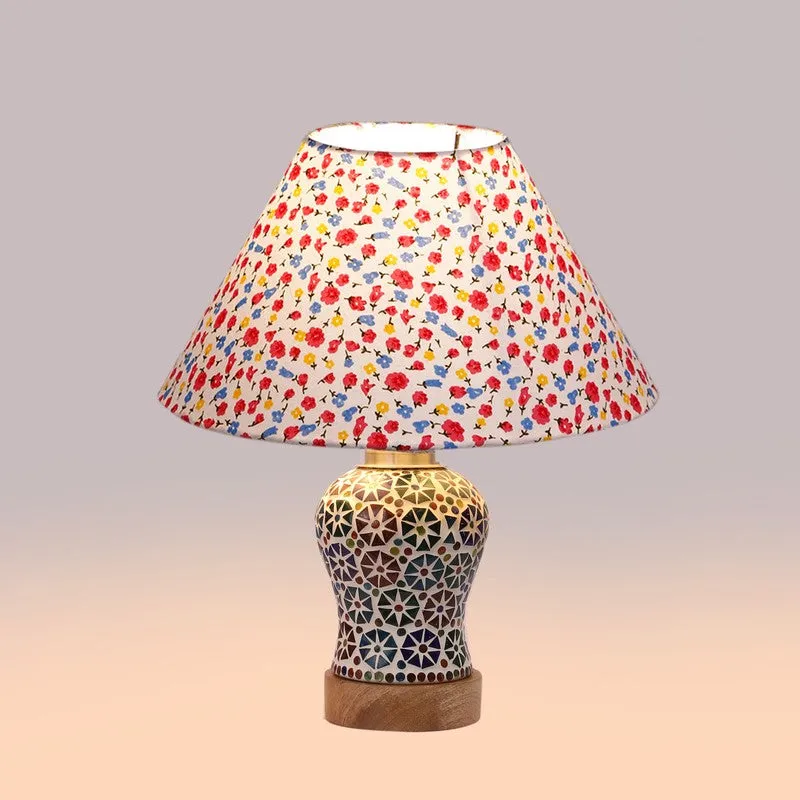 Astrona Fleura Arbor Wooden Table Lamp - Multicolor media 6