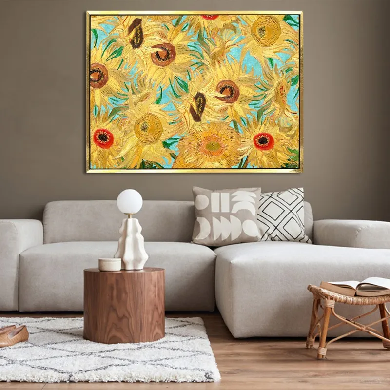 Honeyfield Canvas Wall Painting With Frame media 4
