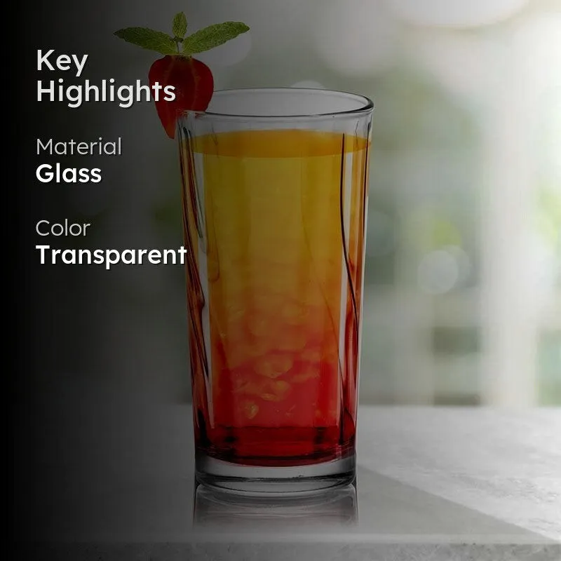High Waves Water Glass (245 ml) - Set Of Six media 2