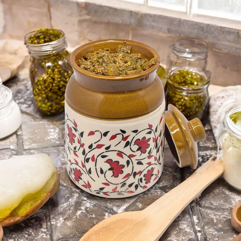 Bharni I Ceramic Jar - 1 L media 5