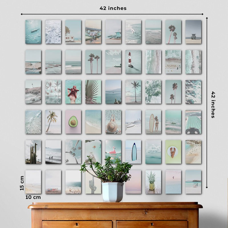 Seaside Serenity Gift Wall Poster - Set Of Fifty Four media 7
