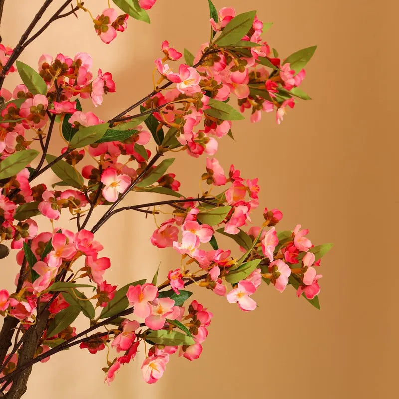 Cherry Blossom Plant With Black Plastic Pot - 5 ft media 8