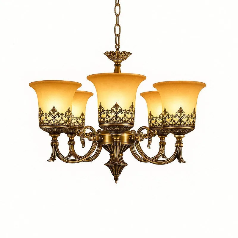 Vintage Majesty Metal Chandelier media 5