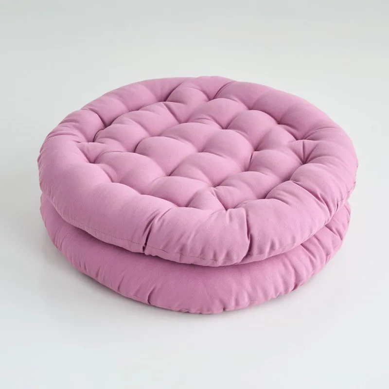 Gloria Floor Cushion (Lilac Purple) - Set Of Two media 2