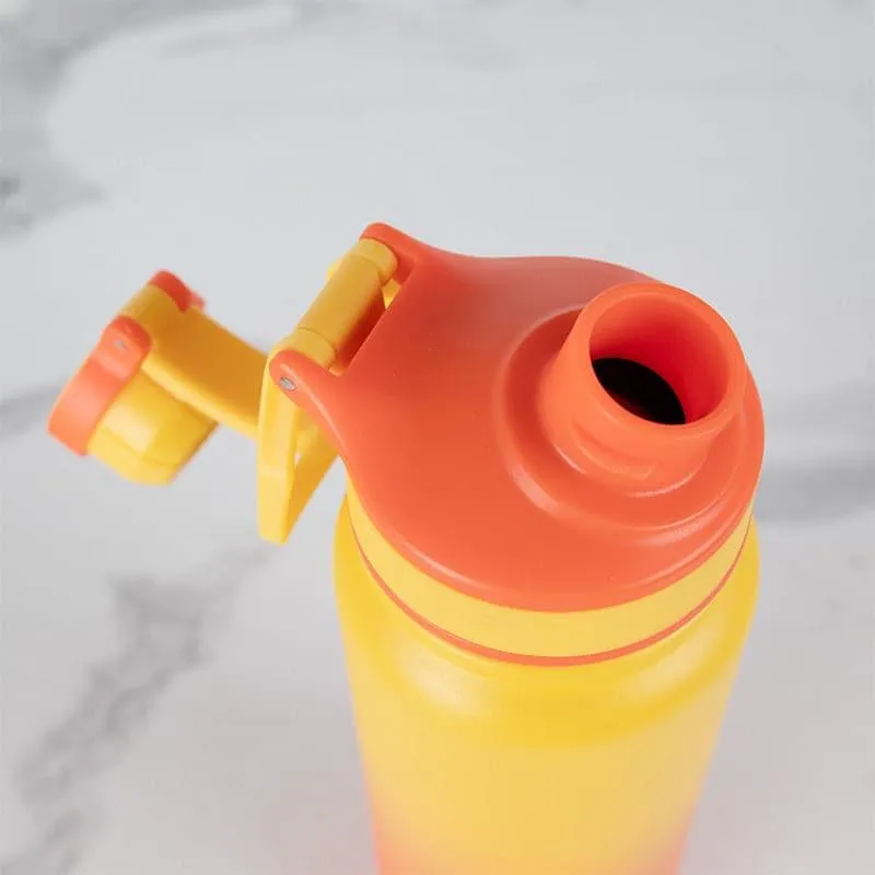 Serene Sip Hot & Cold Thermos Water Bottle (Yellow & Orange) - 800 mL media 4