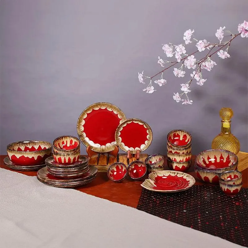 Gramae Handmade Dinner Set - 28 Piece Set media 4