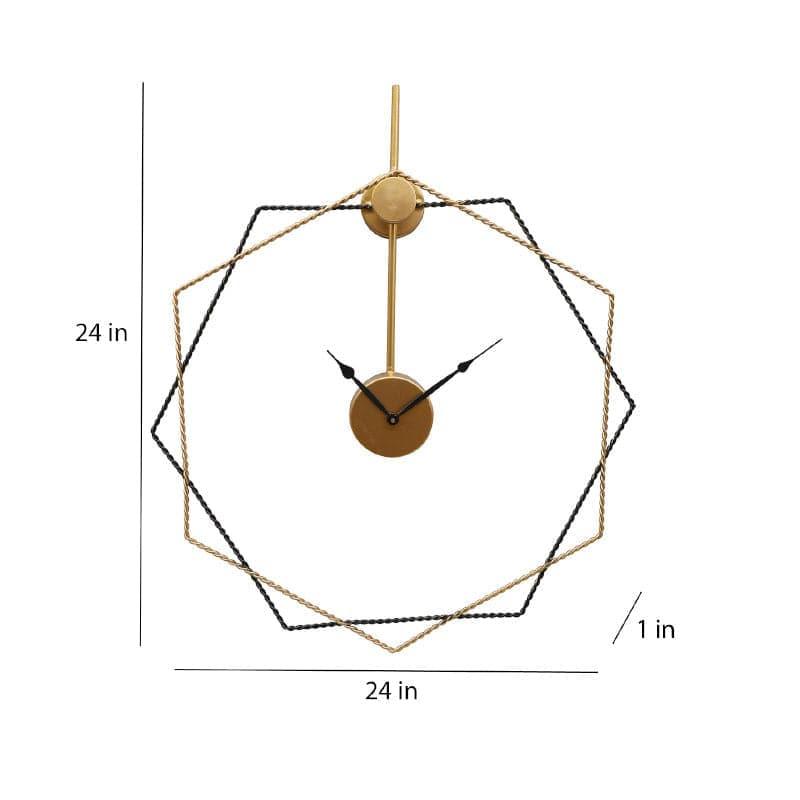 Hexa Nou Wall Clock media 4