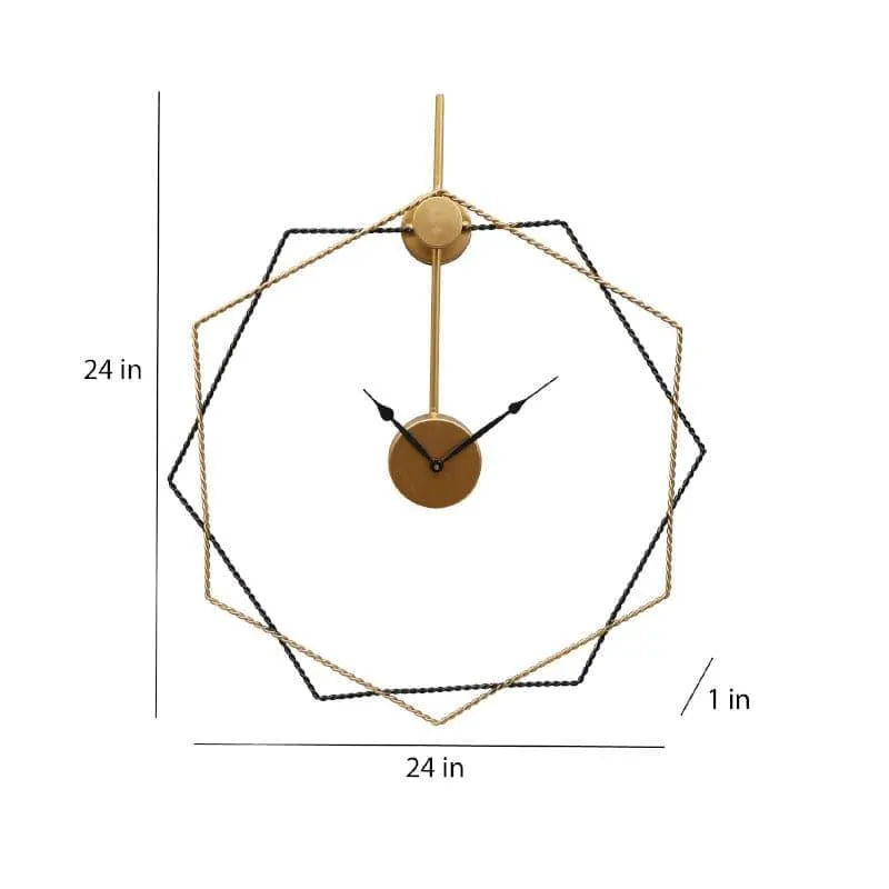 Hexa Nou Wall Clock media 4