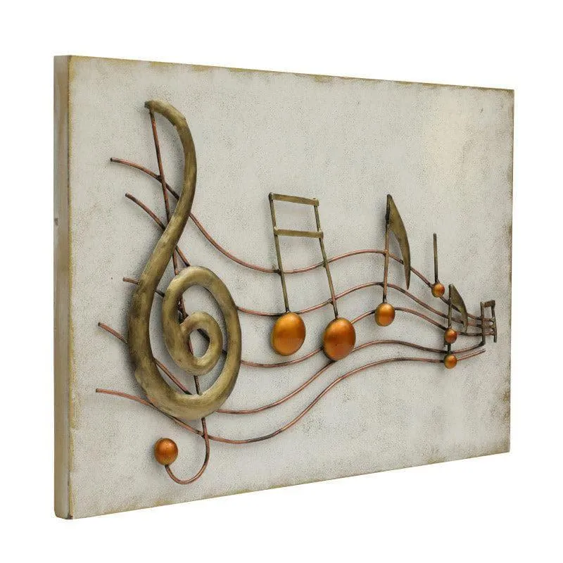 Musical Muse Metal Wall Accent media 3
