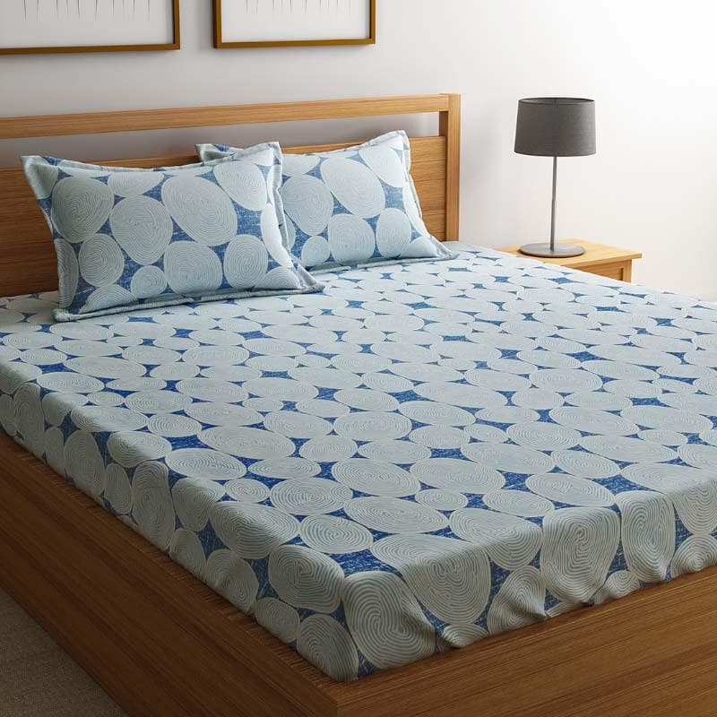 Alora Asta Microfiber Bedsheet - 210 GSM