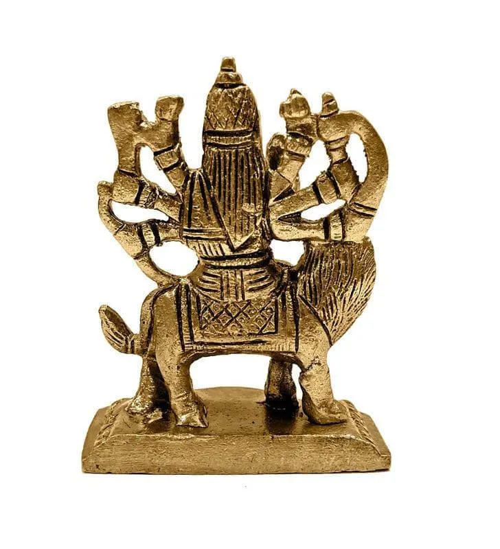 Maa Sherawali Brass Idol media 4