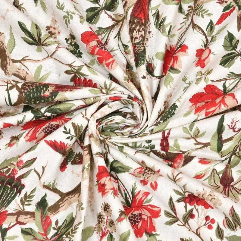 Koel Charm Single Curtain - Red media 5