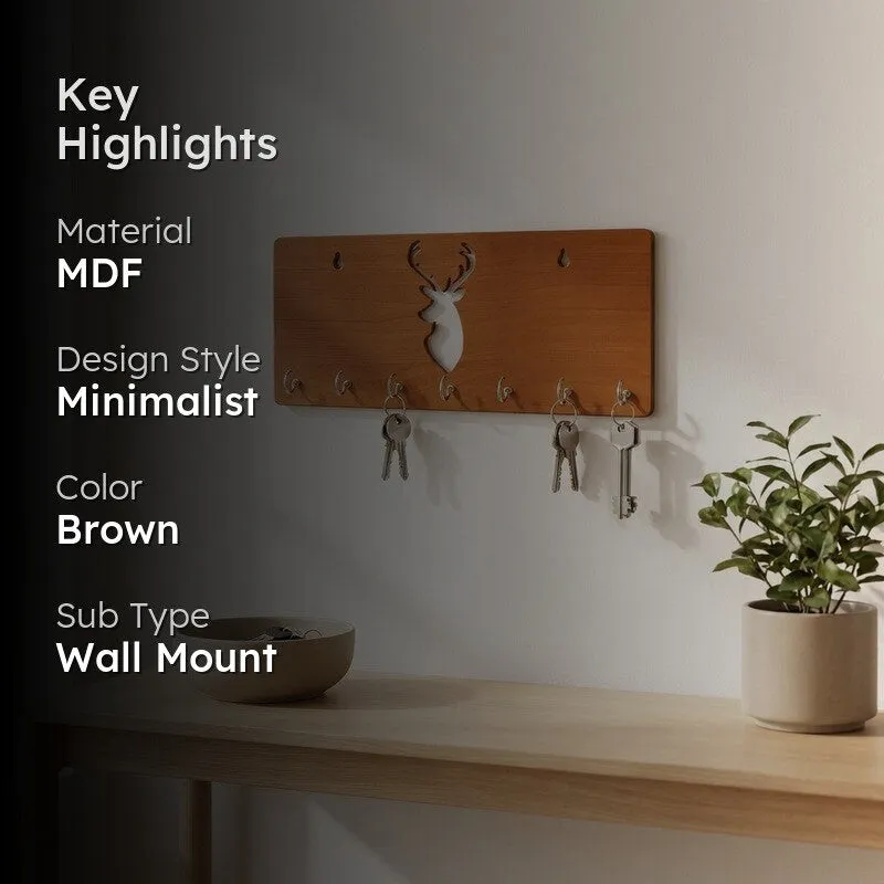 KeyCove MDF Hooks & Key Holders media 2