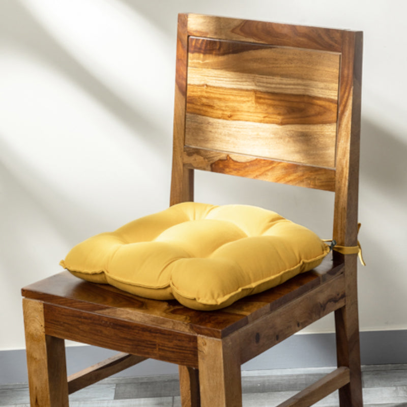 Sylvia Chair Pad (Mustard Yellow) - Set Of Four