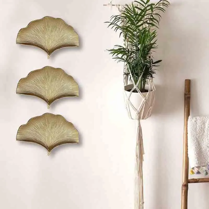 Shell Culture Plastic Wall Accent- Set Of Three media 1