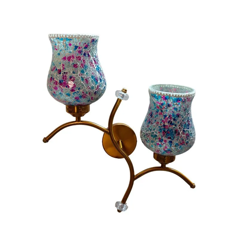 Auralux Twin Glass Wall Lamp - Multicolor media 4