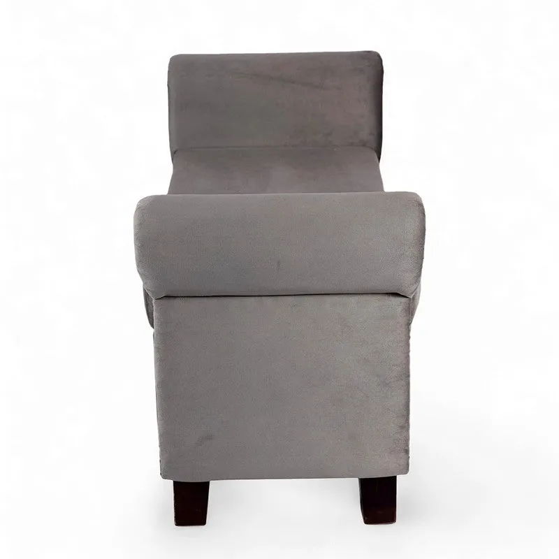 Vavro Sheesham Wooden Bench - Grey media 7