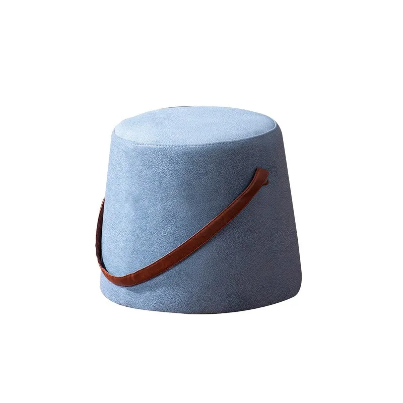 Warm Lounge Pouffe (Blue) - Set Of Two media 9