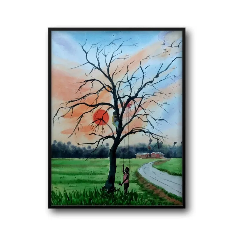 Country Roads Archival Paper Wall Art With Frame media 5