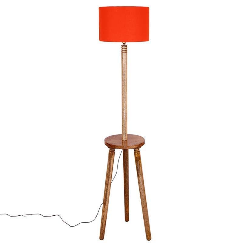 Tripod Floor Lamp - Orange media 5