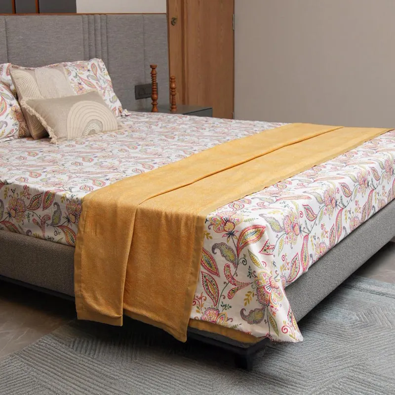 Urban Space Iris Reversible Dohar (Pink) - 150 GSM media 1
