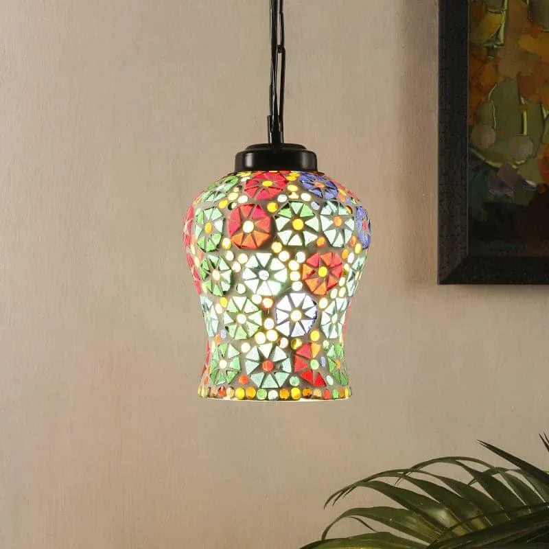 Bloom Paradise Glass Ceiling Lamp media 1