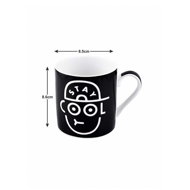 Need Bone China Coffee Mug (350 mL Each) - Set of Two media 6