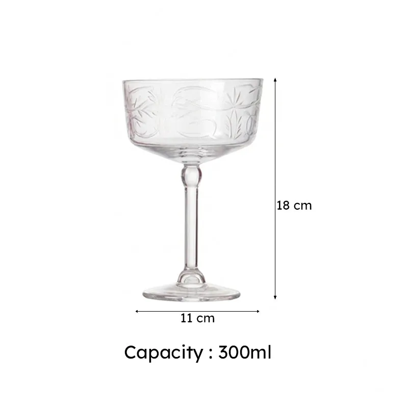 Sheer Zen Cocktail Glass - Set Of Three media 6