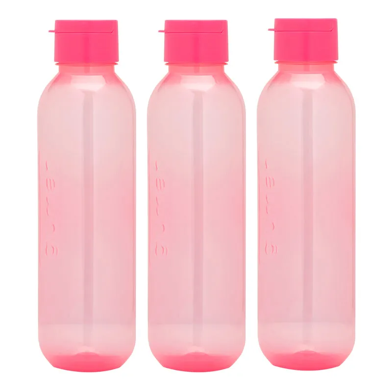 Billie Water Bottle (Pink, 1100 mL Each) - Set Of Three media 1
