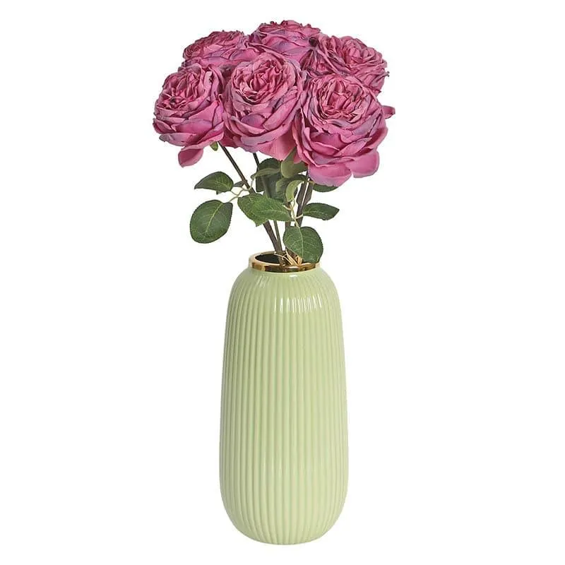 Faux Dry Rose Stick - Purple media 3