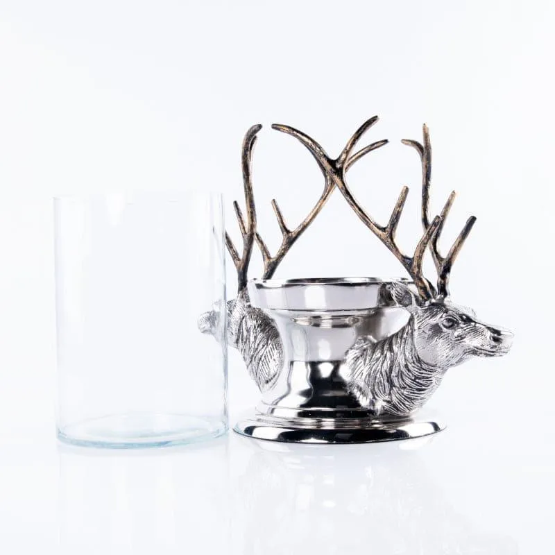 Stag Story Candle Holder media 3