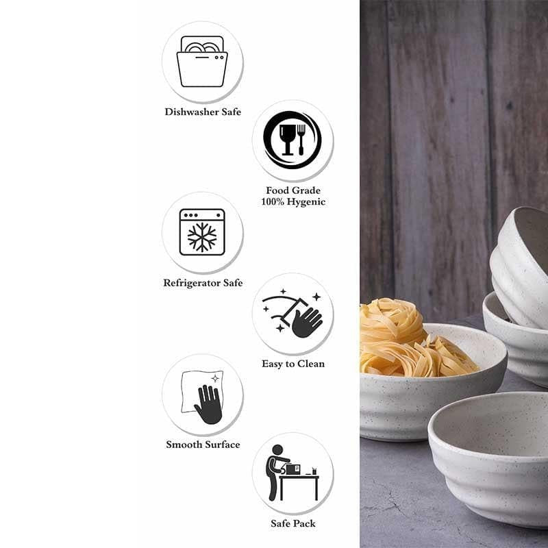 Frieda Melamine Snack Bowl - Set of Four media 6
