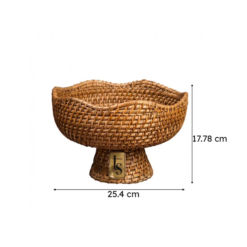 PalmNest Rattan Fruit Bowl media 10