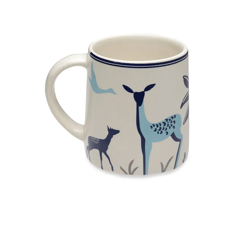 Set Stoneware Coffee Mug (300 mL Each) - Set of Four media 3
