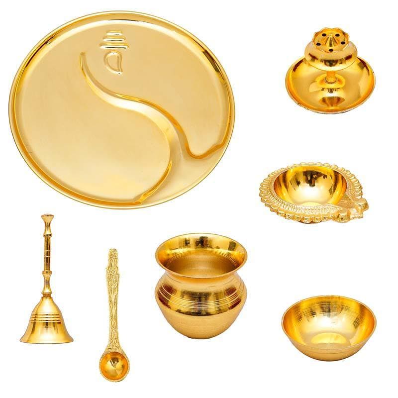 Shubh Pooja Thaali- Gold media 4