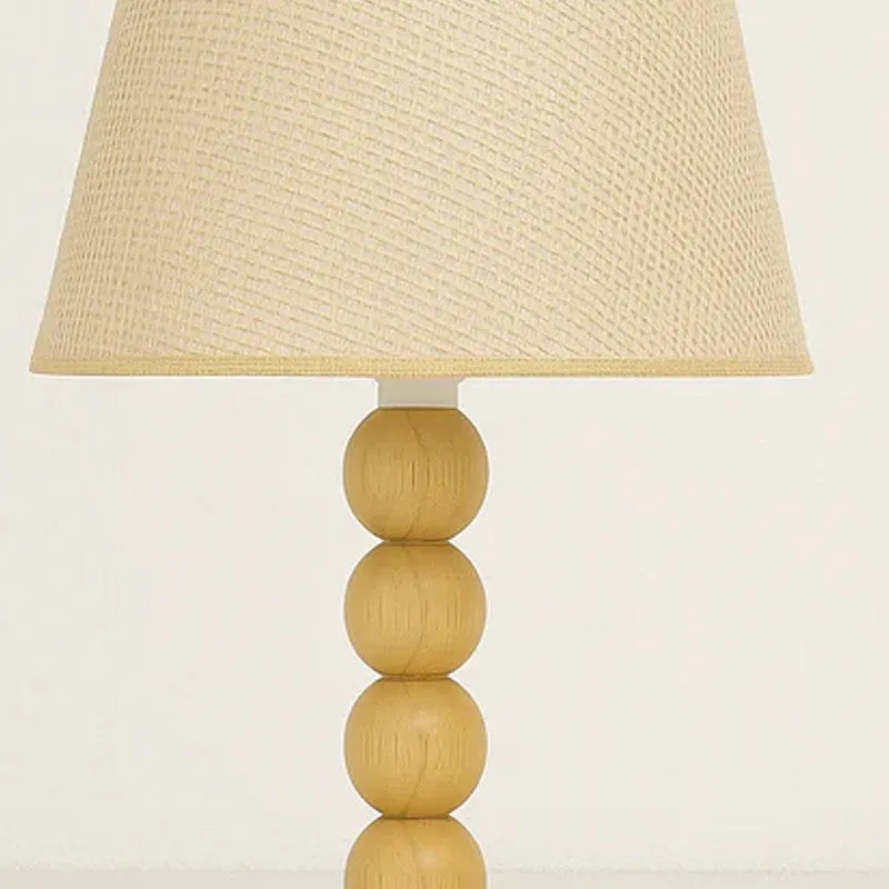 Grandell Wooden Table Lamp - Brown,Beige media 5