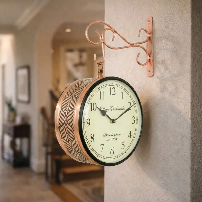 The Now Double Sided Station Clock media 1