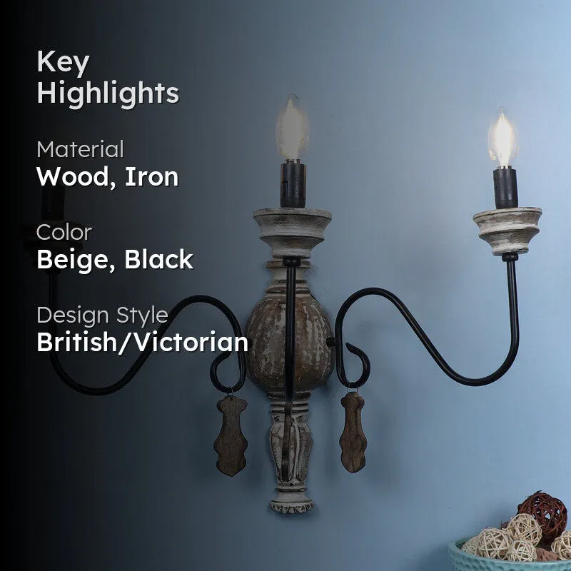 Caleira Trio Iron Wall Lamp media 2