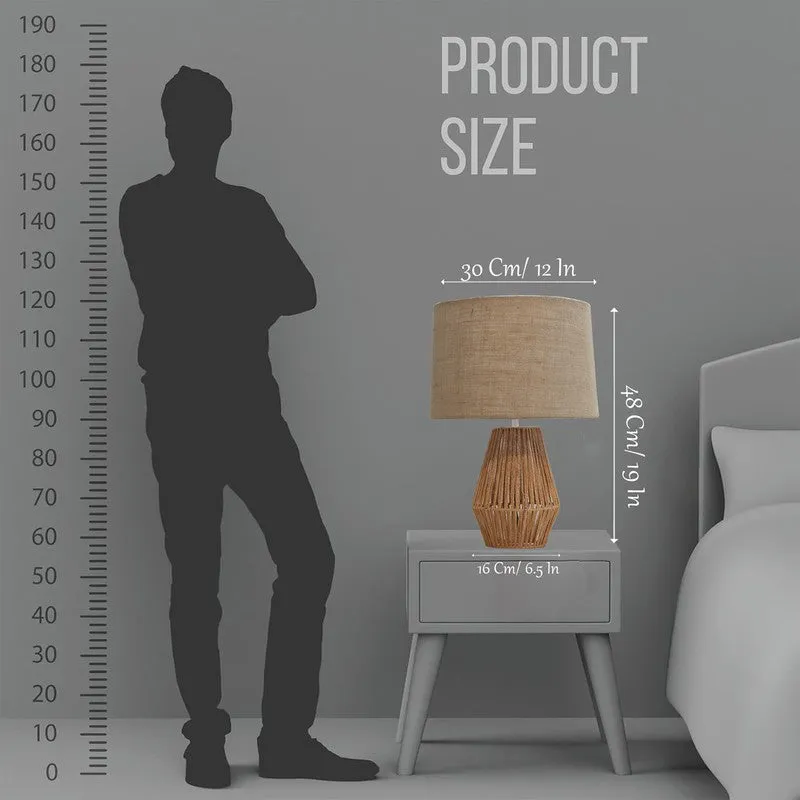 MinimalNest Metal Table Lamp - Brown media 11