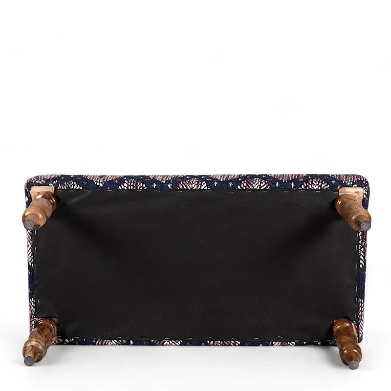 Dexio Sheesham Wooden Bench - Blue media 4