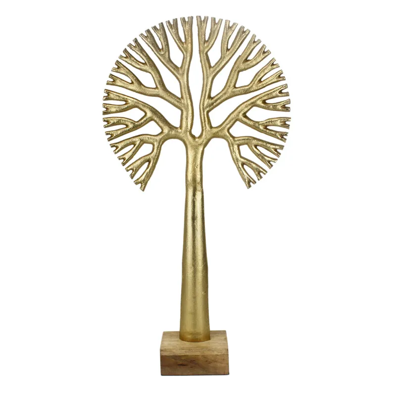 Masai Agna Tree Showpiece - Gold media 3