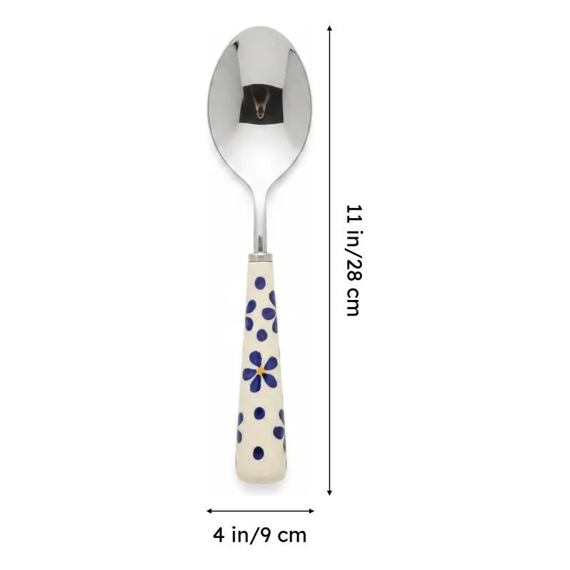 Petal Drop Steel Table Spoon media 7